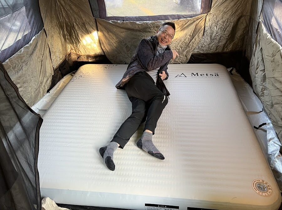 露營床墊推薦｜野外露營，您睡得好嗎？ | 米特薩 Metsä 眠月充氣床讓您一夜好眠｜METSÄ米特薩