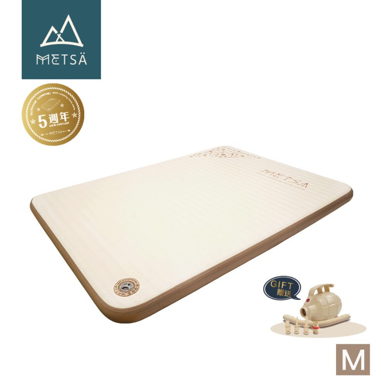 (Metsä) 米特薩 ✨全新一代 | 睡眠新科技✨ 眠月拉絲充氣床-輕柔版(TPU) | 獨家專利 Spider Web 結構設計 | (M)