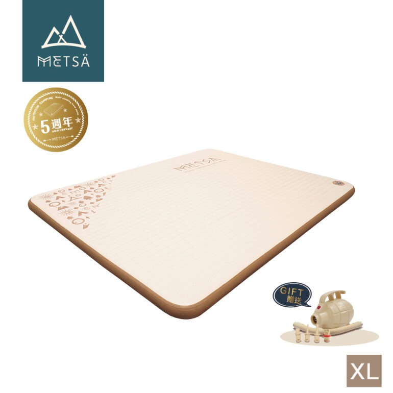 (Metsä) 米特薩 ✨全新一代 | 睡眠新科技✨ 眠月拉絲充氣床-輕柔版(TPU) | 獨家專利 Spider Web 結構設計 | (XL)