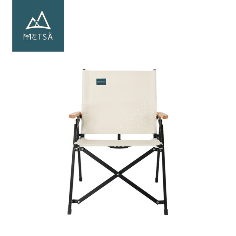 (Metsä)米特薩 |極梭輕盈|快拆快收不夾手|沐野極梭椅 - 雲奶白