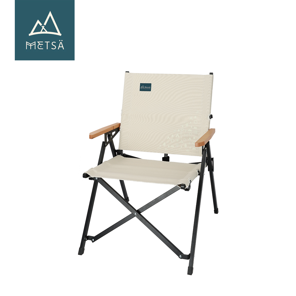 (Metsä)米特薩 |極梭輕盈|快拆快收不夾手|沐野極梭椅 - 雲奶白