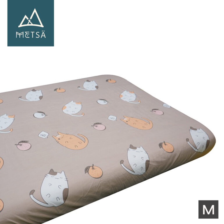 ✨NEW ✨(Metsä) 米特薩 | 業界唯一全尺寸六款床包 | 舒柔棉 | 遇見稚貓(M)