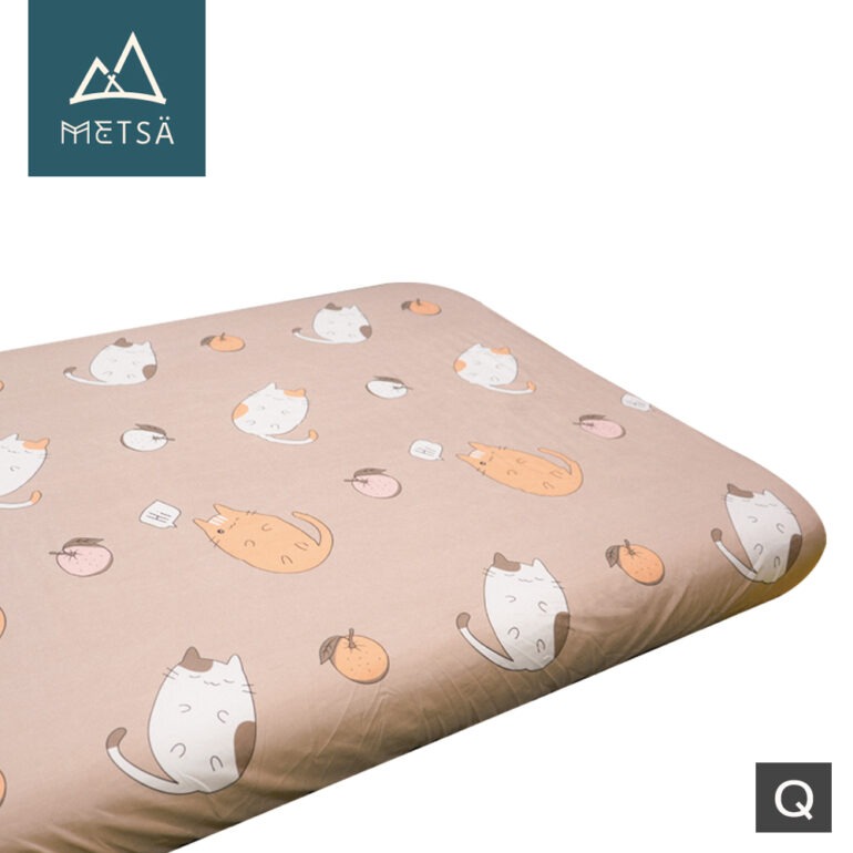 ✨NEW ✨(Metsä) 米特薩 | 業界唯一全尺寸六款床包 | 舒柔棉 | 遇見稚貓(Q)