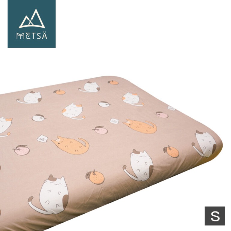 ✨NEW ✨(Metsä) 米特薩 | 業界唯一全尺寸六款床包 | 舒柔棉 | 遇見稚貓(S)