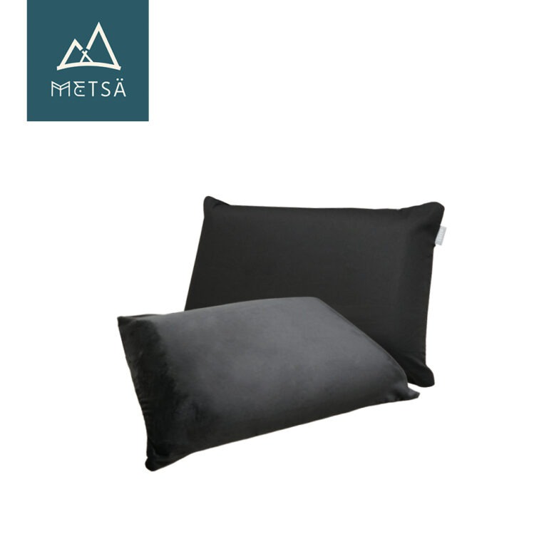 🔥超早鳥優惠🔥✨新品上市✨(Metsä)米特薩｜45cm眠月雙面枕套組 | 墨絨黑